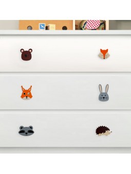 Gałki meblowe "LEŚNA EKIPA"...